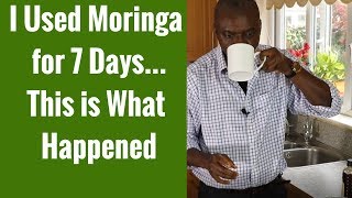 Moringa Review I Used Moringa for 7 Days amp This Is What Happened [upl. by Wira745]