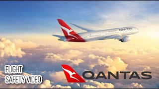 Qantas Flight Safety Demo Video 2020 [upl. by Azalea]