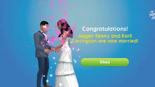 The Sims Mobile How To Get Married and HoneyMoon [upl. by Atteugram810]