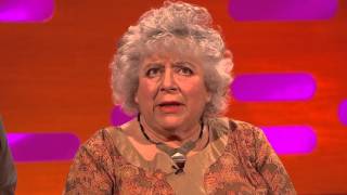 The Graham Norton Show S18E15  Miriam Margolyes quotFriendsquot Audience members and Creaming [upl. by Leatri]