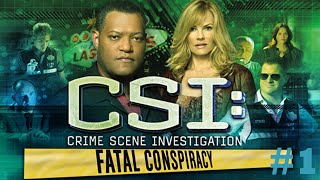 CSI Las Vegas Fatal Conspiracy  Walkthrough 1 Case One [upl. by Ddej]