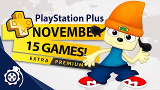 PlayStation Plus Extra  November 2023 PS [upl. by Ydissak]