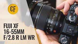 Fuji XF 1655mm f28 R LM WR lens review with samples [upl. by Art]