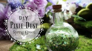 How to Make Pixie Dust  DIY Magical Fairy Dust or Pixiedust Tutorial  Fairy Cosplay Prop Bottle [upl. by Ahsiad]