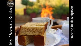 Traditional South African Buttermilk Rusks  Boere Beskuit  How to  Oumas Rusk Recipe  Boerekos [upl. by Amees]