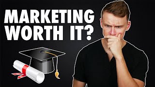 Is a MARKETING DEGREE worth it [upl. by Nigam596]