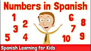 Numbers in Spanish 110  Spanish Learning for Kids [upl. by Lynette907]