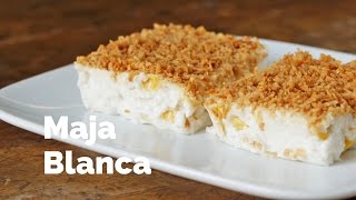 Maja Blanca Recipe  Yummy Ph [upl. by Narmi290]