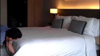 Professional Bed Making In Housekeeping  Step by Step Procedure [upl. by Rustin415]