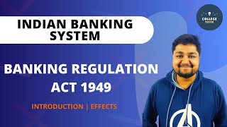 Banking Regulation Act 1949  History  Objectives  Social Control  Indian Banking System [upl. by Acker]