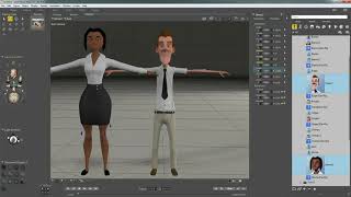 Poser Pro 11 Tutorial Library Part 1 [upl. by Ynalem]