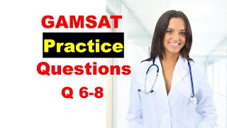 Gamsat Practice Questions Answers  Orange Booklet Q68 [upl. by Theone]