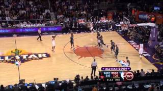 2009 NBA AllStar Game Best Plays [upl. by Ybanrab]