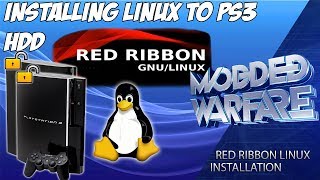 EP 12 Installing Red Ribbon Linux to PS3 HDD [upl. by Neirb]