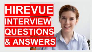 HIREVUE Interview Questions Tips and Answers How to PASS a HireVue Interview [upl. by Ramoj]