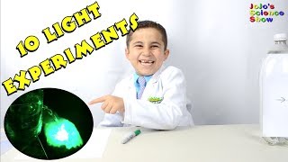 Top 10 Experiments For Kids with Light and Optics  STEM  Kid science Ep 32 [upl. by Ocnarf]