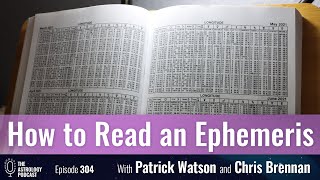 How to Read an Ephemeris for Astrology [upl. by Wilber]