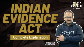 Indian Evidence Act by Judiciary Gold  Indian Evidence Act for Judiciary [upl. by Inaluiak]