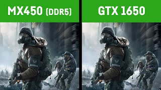 MX 450 vs GTX 1650 Laptop [upl. by Tegan]