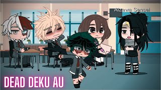 Deku Dies  Dead Deku Au  Bakudeku BkDk  BNHA amp MHA  Gacha Club [upl. by Adlee554]