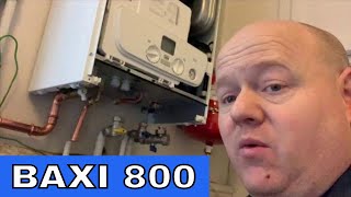 LEEDS PLUMBER  COMBI BOILER INSTALLATION  BAXI 830 [upl. by Mcarthur]