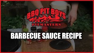 How to make a Barbecue Sauce  Recipe Sauce [upl. by Barclay21]