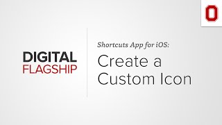 Create a Custom Shortcut Icon with the Shortcuts App [upl. by Ogram30]