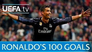 Cristiano Ronaldo  Watch all of his 100 European goals [upl. by Mendel646]