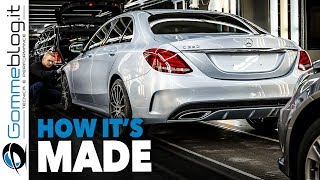 Mercedes CClass CAR FACTORY  HOW ITS MADE Assembly Production Line Manufacturing Making of [upl. by Eilsil111]