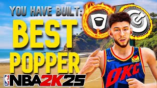 BEST DAY 1 POPPER BUILD IN NBA2K25 INSANE [upl. by Airelav]