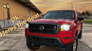 My 2022 Nissan Frontier after 1 year ONE YEAR REVIEW [upl. by Falcone37]