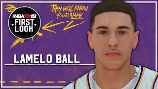 NBA 2K19  How To Create LaMelo Ball Version 1 Player Build amp Realistic Jumpshot [upl. by Omrellug]