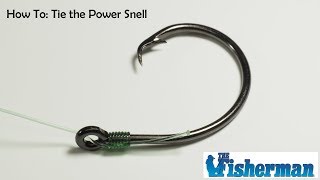 How To Tie The Power Snell [upl. by Lasley]