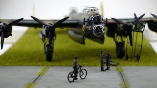 Diorama Build  Revell Avro Lancaster BMkIII 172 Scale [upl. by Sorce191]