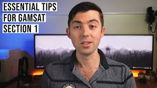 Must have tips for mastering GAMSAT Section 1 [upl. by Eilujna]