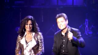 DONNY AND MARIE OSMOND  A Medley of Hits [upl. by Neelear603]