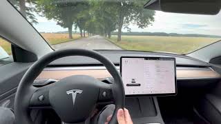 Tesla Model 3 Long Range 2021 0147 kmh acceleration [upl. by Nwahshar939]