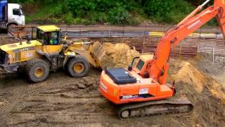 Bagger arbeiten  Großbaustelle [upl. by Yasu]