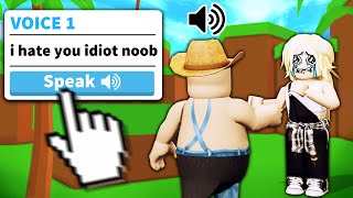 ROBLOX VOICE CHAT text to speech [upl. by Hameean]