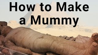 The Egyptian Mummification Process How Egyptian Mummies Were Made [upl. by Myrwyn9]