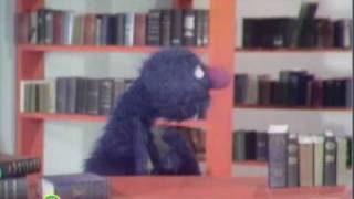 Sesame Street Grover In The Library [upl. by Ahsiel]